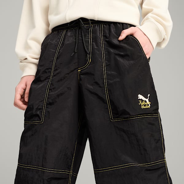 Pants PUMA x KIDSUPER para hombre, PUMA Black, large-MEX