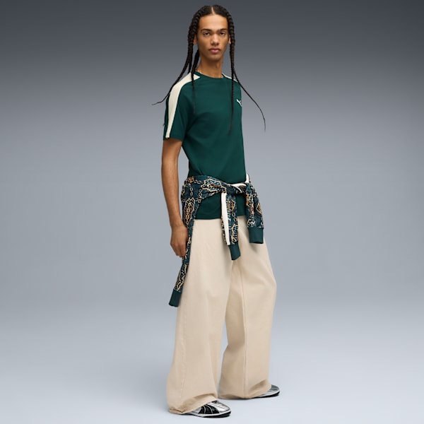 T7 Tee Men, Green Terrain-Alpine snow, large-ZAF