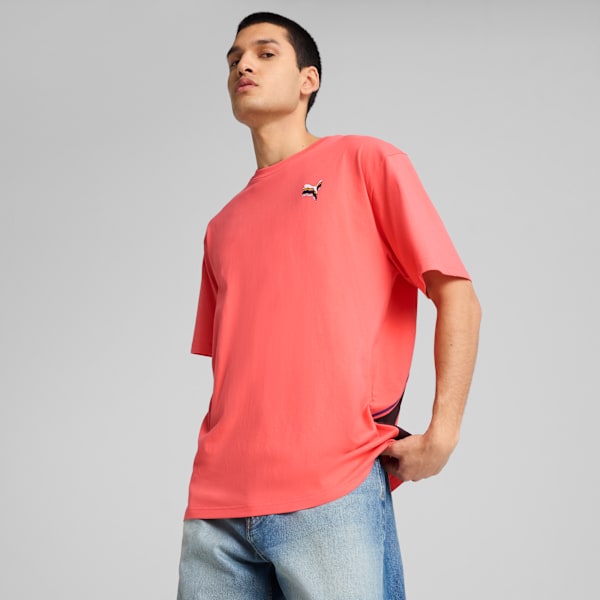 Playera holgada EQUAL LOVE CONFEDERATION, Peach Frost, large-MEX