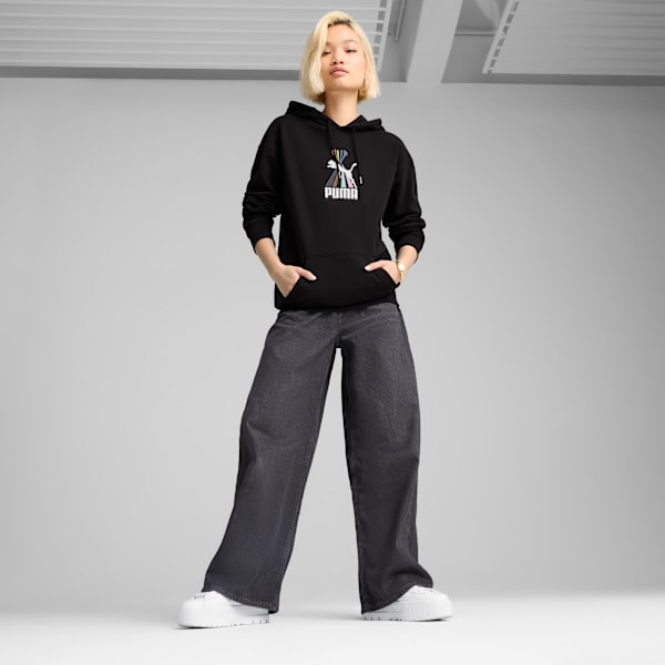 Sudadera estampado EQUAL LOVE CONFEDERATION, PUMA Black, large-MEX