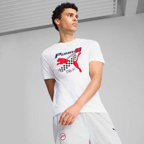 Playera GRAPHICS PUMA para hombre, PUMA White, large-MEX