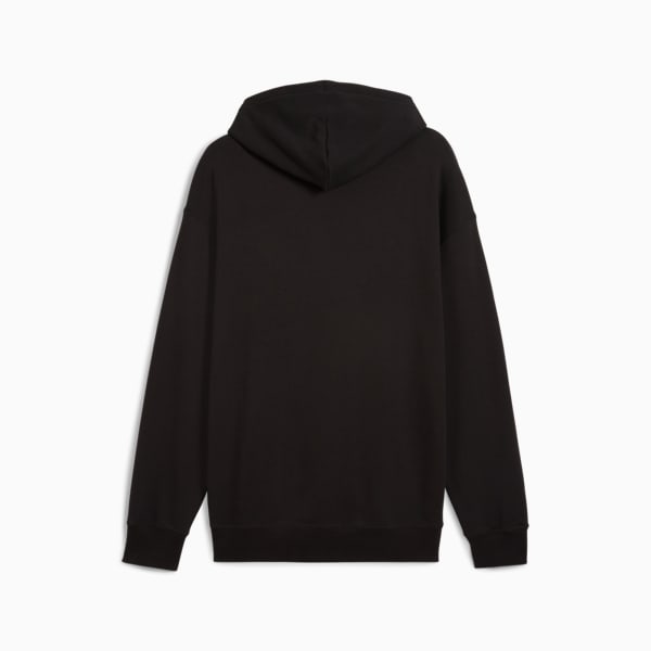 WARDROBE ESS Relaxed Hoodie Men, PUMA Black, large-MEX