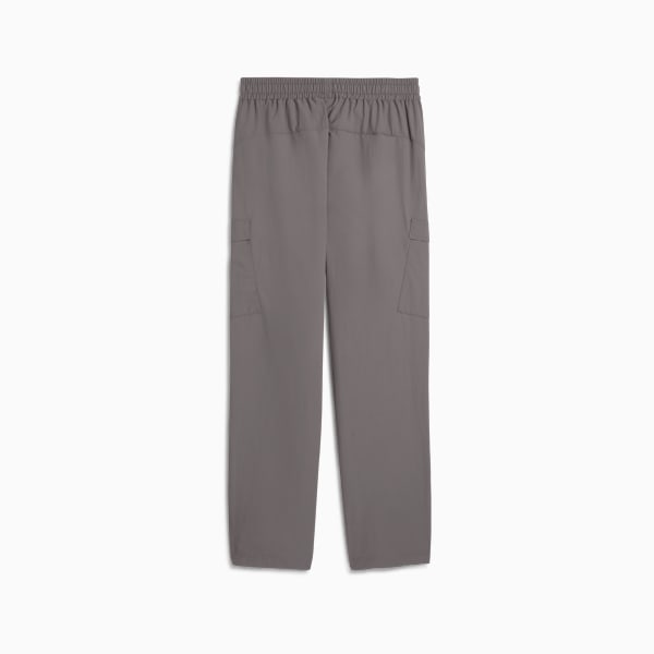 WARDROBE ESS Relaxed Cargo Pants Men, Cast Iron, large-MEX