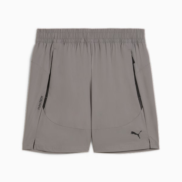 PUMATECH Relaxed Shorts 6" Men, Cast Iron, large-MEX