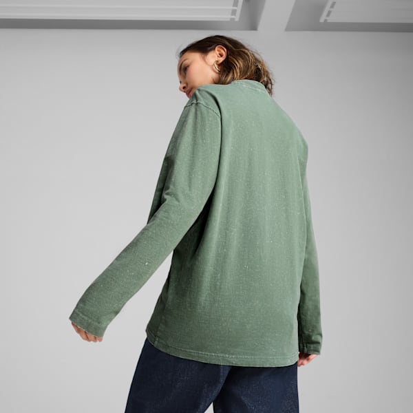 Remera holgada FUTURE.PUMA.ARCHIVE, Green Moon, large-ARG
