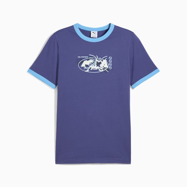 Remera estampada FUTURE.PUMA.ARCHIVE para hombre, Blue Crystal, large-ARG