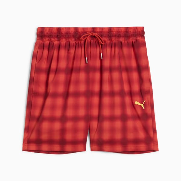 Shorts Road To Unity para hombre, Red Fire-AOP, large-MEX