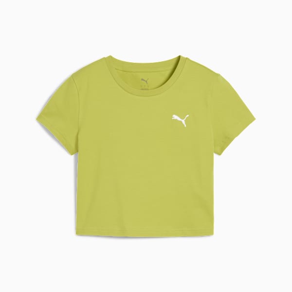 Playera corta WARDROBE Essentials para mujer, Sea Kelp, large-MEX