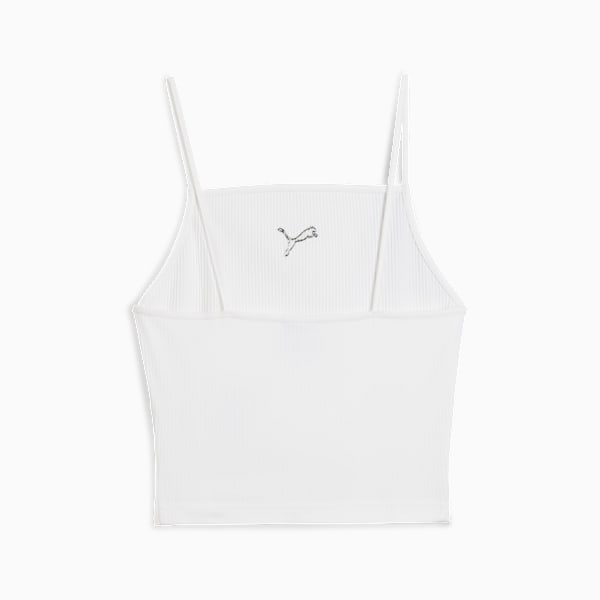 Camiseta WARDROBE Essentials Morley para mujer, PUMA White, large-MEX