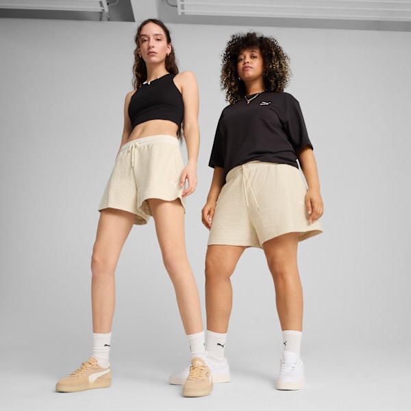 Shorts PREMIUM ESS A-Line 4' Jacquard Feminino, Branco, large-BRA