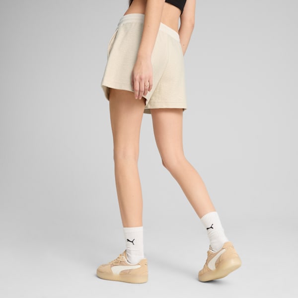 Shorts PREMIUM ESS A-Line 4' Jacquard Feminino, Branco, large-BRA