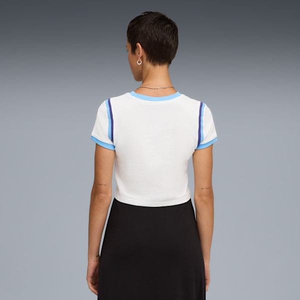 Playera corta FUTURE.PUMA.ARCHIVE para mujer, PUMA White, large-MEX