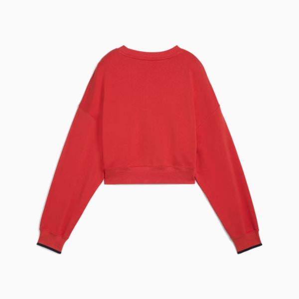 Sudadera oversize Road To Unity para mujer, Red Fire, large-MEX