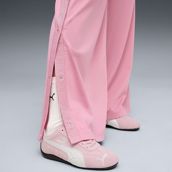 WARDROBE Essentials Low Rise Popper Pants Women, Poised Pink, large-ZAF