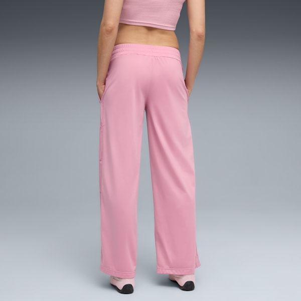 WARDROBE Essentials Low Rise Popper Pants Women, Poised Pink, large-ZAF