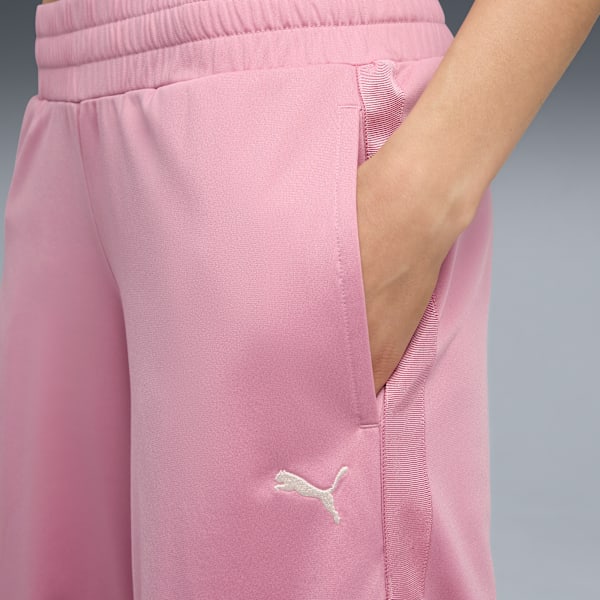 WARDROBE Essentials Low Rise Popper Pants Women, Poised Pink, large-ZAF