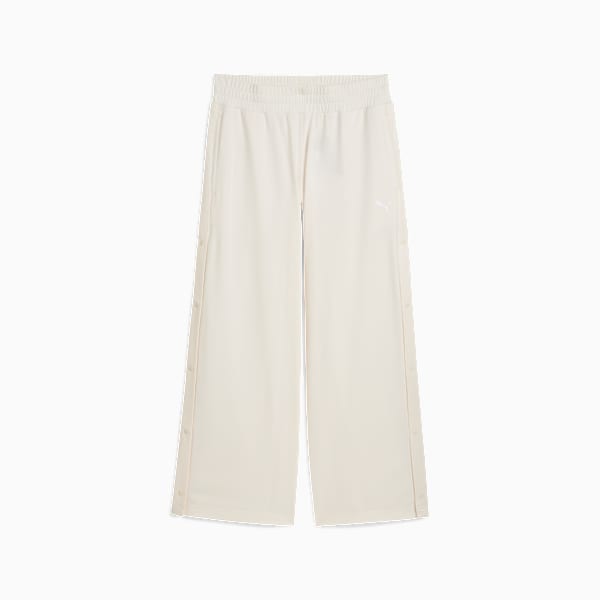 Pantalones WARDROBE Essentials Popper para mujer, Alpine Snow, large-MEX