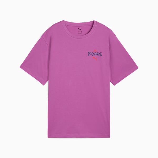 Playera Essentials FLORAL PACK para mujer, Wild Berry, large-MEX