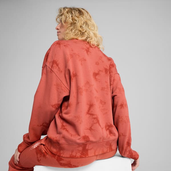 Buzo oversize WARDROBE Essentials FLORAL PACK para mujer, Red Fire, large-ARG
