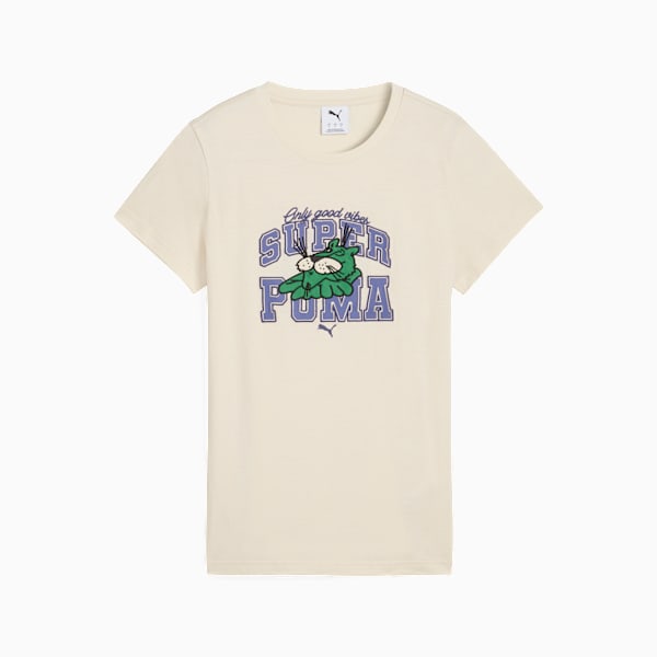 SUPER PUMA GRAPHICS Tee Women, Alpine Snow, large-MEX