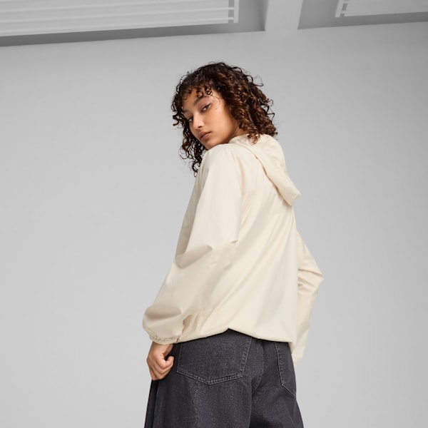 Campera Packlite rompeviento para mujer, Alpine Snow, large-ARG