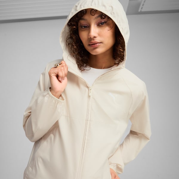 Campera Packlite rompeviento para mujer, Alpine Snow, large-ARG