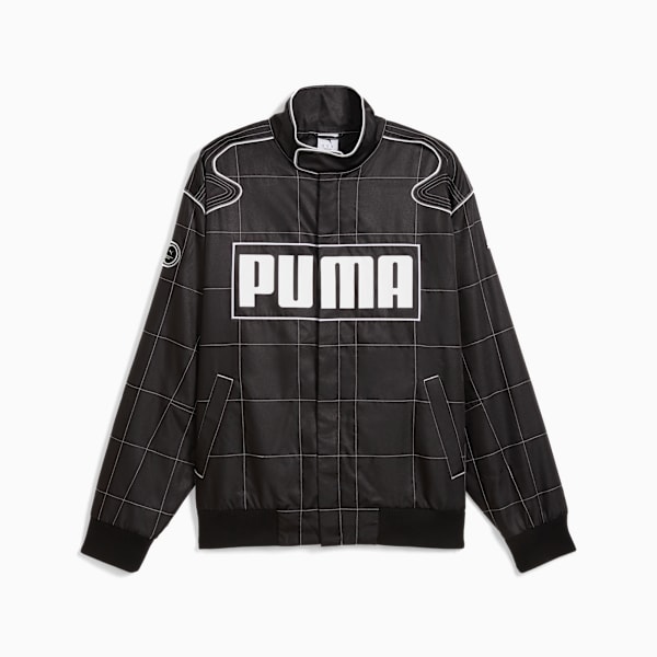 Chamarra oversize Racer, PUMA Black, large-MEX