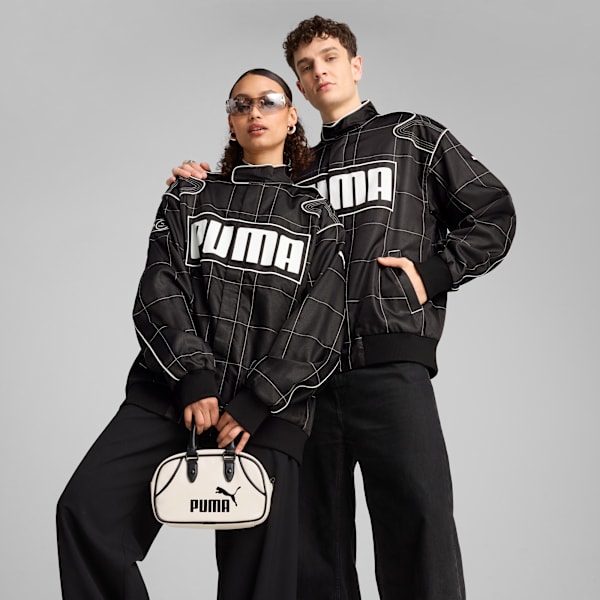 Chamarra oversize Racer, PUMA Black, large-MEX