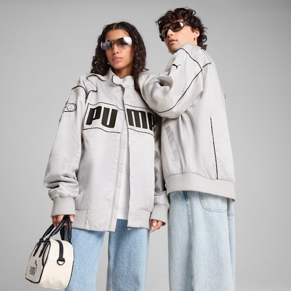 Chamarra oversize Racer, Glacial Gray, large-MEX