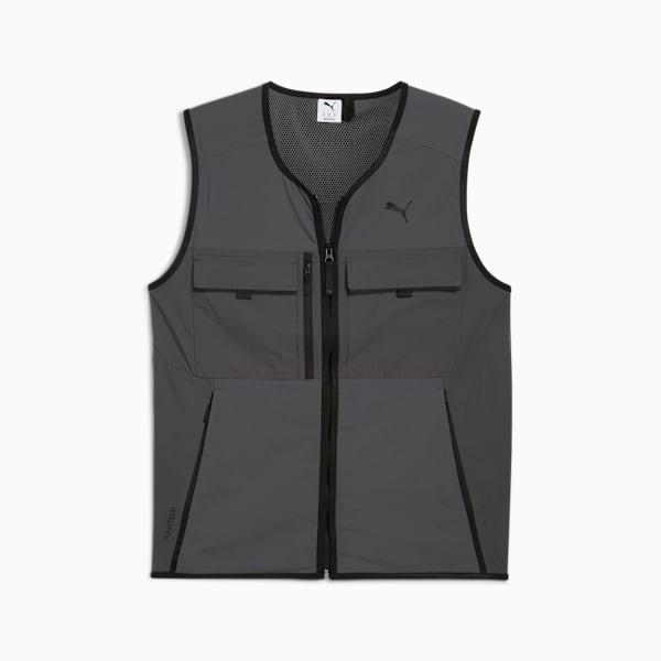 PUMATECH Cargo Vest Men, Dusky Gray, large-MEX