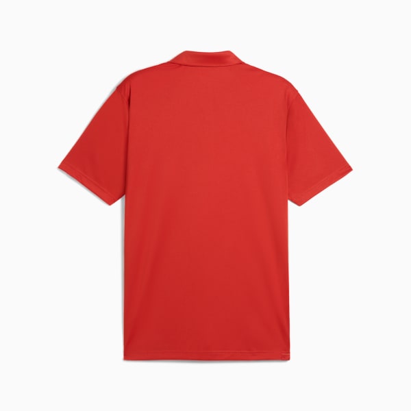 Pure 2.0 Golf Polo Men, Red Fire, large-ZAF