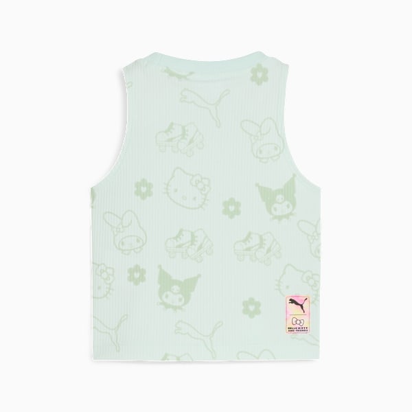 Playera para niñas PUMA x HELLO KITTY Rib, Peaceful Blue, large-MEX