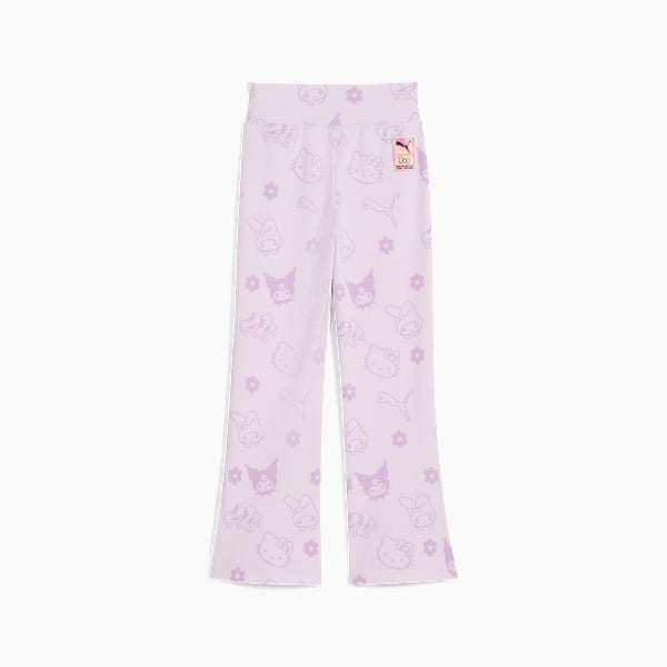 Leggings para niñas PUMA x HELLO KITTY, Lilac Frost, large-MEX