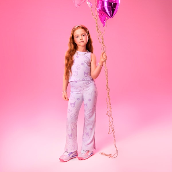 Leggings para niñas PUMA x HELLO KITTY, Lilac Frost, large-MEX