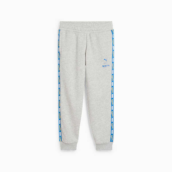 Jogging PUMA x HOT WHEELS™ para niños, Light Gray Heather, large-ARG