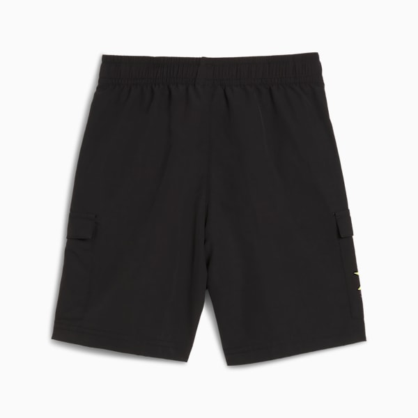 PUMA x HOT WHEELS™ Shorts Kids, PUMA Black, large-MEX