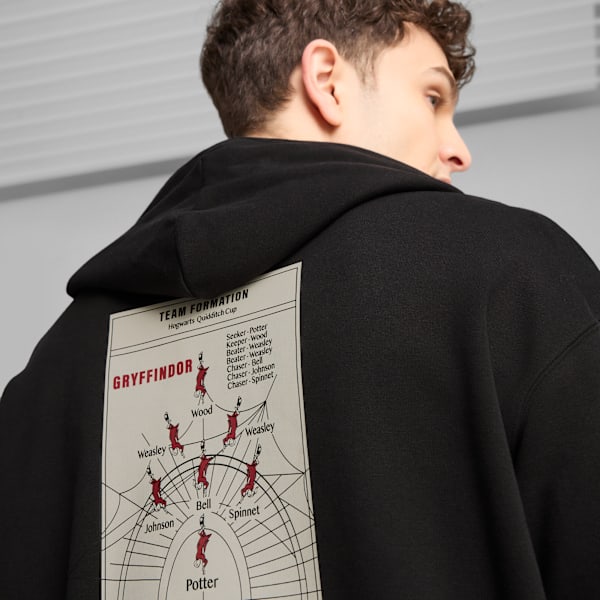 Sudadera oversize PUMA x HARRY POTTER™, PUMA Black, large-MEX