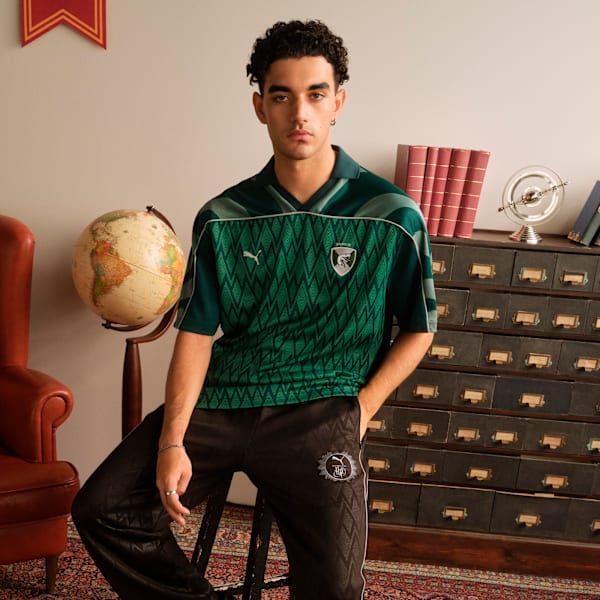 Camisa Relaxed Football PUMA X HARRY POTTER Unissex, Verde, large-BRA