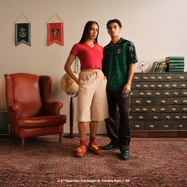 Camisa Relaxed Football PUMA X HARRY POTTER Unissex, Verde, large-BRA