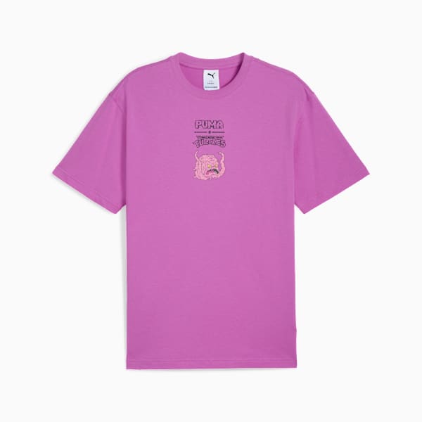 PUMA X Teenage Mutant Ninja Turtles Relaxed Graphic Tee Men, Wild Berry, large-MEX