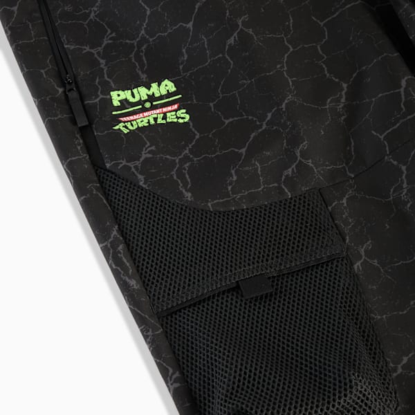 Pants cargo PUMA x TORTUGAS NINJA para hombre, PUMA Black, large-MEX
