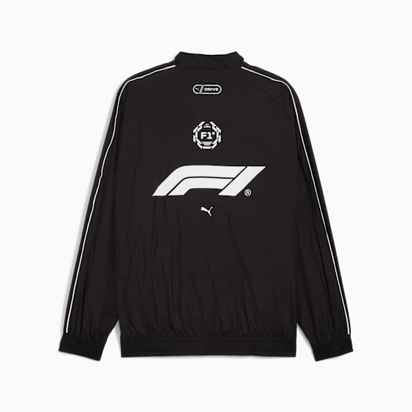F1 T7 Oversized Track Jacket Men, PUMA Black, large-MEX