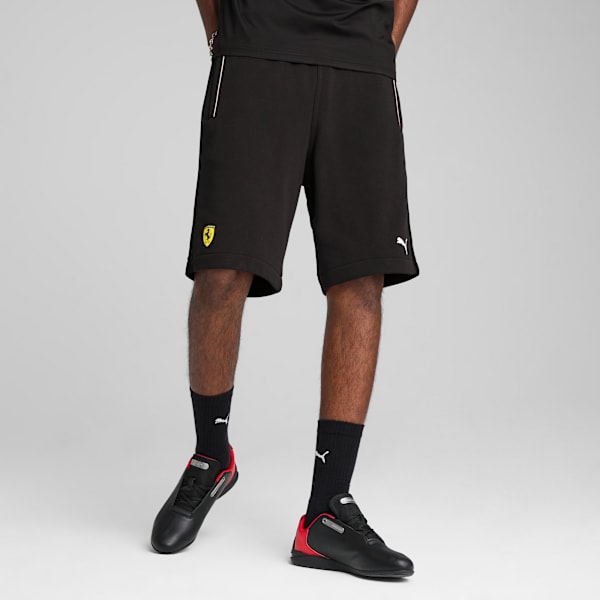 Scuderia Ferrari HP Race Sweat Shorts Men, PUMA Black, large-MEX