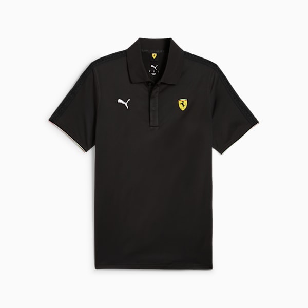 Scuderia Ferrari Race Cloudspun Polo Men, PUMA Black, large-MEX