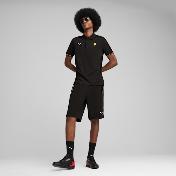 Scuderia Ferrari Race Cloudspun Polo Men, PUMA Black, large-MEX