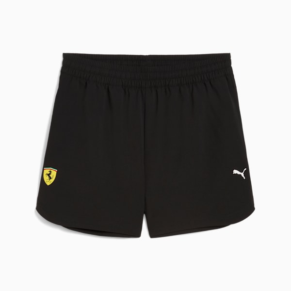 Scuderia Ferrari HP Race Woven Shorts Women, PUMA Black, large-MEX