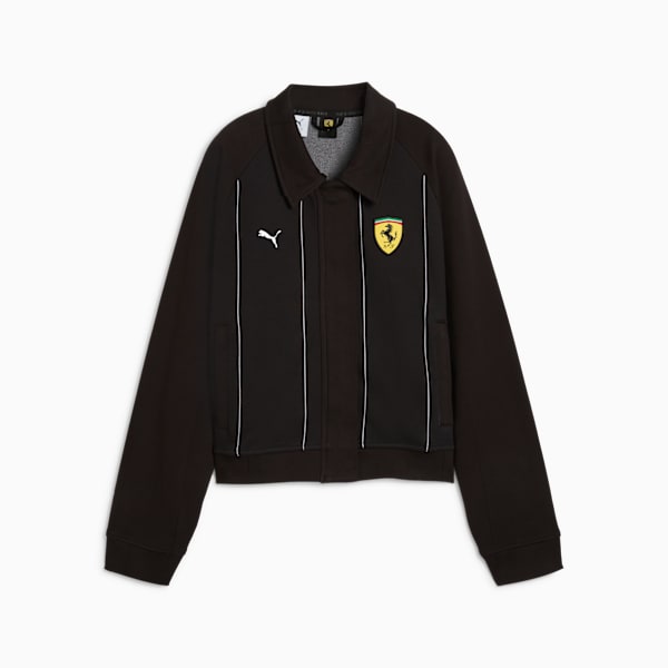 Scuderia Ferrari Race Jacket Women, PUMA Black, large-MEX