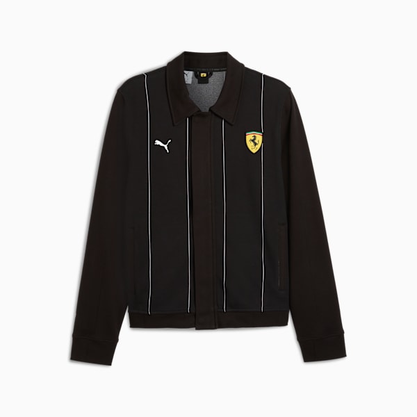 Chamarra polo de la Scuderia Ferrari Race Premium para hombre, PUMA Black, large-MEX