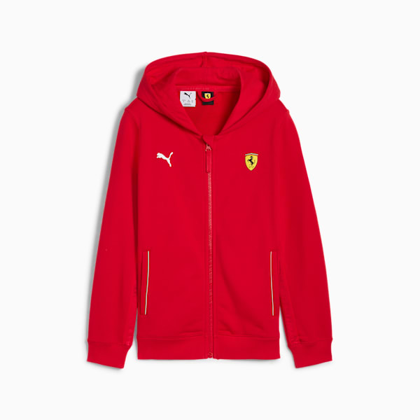 Sudadera con capucha Scuderia Ferrari HP Race para adolescentes, Rosso Corsa, large-MEX