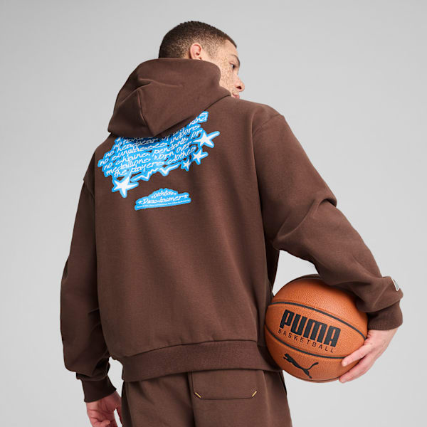 Buzo de básquet Dress Code para hombre, Chestnut Brown, large-ARG